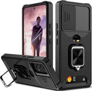 for Samsung Galaxy A53 5G Case Case Shockproof Rugged with Slide Camera Cover - Picture 1 of 7