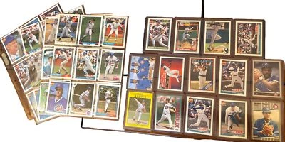 Lote de tarjetas de béisbol de los Chicago Cubs Ryne Sandberg Dawson Palmeiro Maddux Trillo Foto 1 de 4