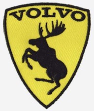 GENUINE Discontinued Prancing Moose Volvo 3” Embroidered Cloth Patch