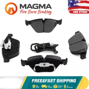 Front Semi Metallic Brake Pad For BMW 328i 335i X1 530i 528i 525i 750Li M3 650i - Picture 1 of 1