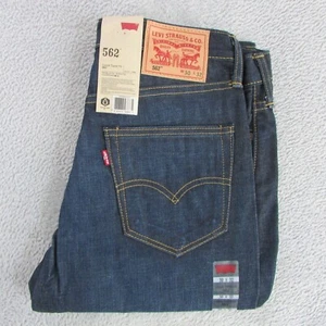 Levis Jeans Mens W30 L32 Blue Loose Taper Denim 562 NEW 055620020 - Picture 1 of 11