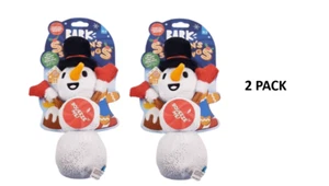 BARK! Dog Toy "snowman" Exclusive season sweetings NEW 2PACK! - Picture 1 of 1