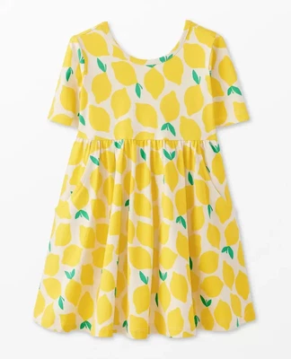 Vestido skatista Hanna Andersson com bolsos novo sem etiquetas - Imagem 1 de 3