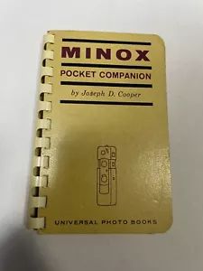 Vintage 1962 Minox Taschenbegleiter Joseph D. Cooper Universal Fotobuch - Bild 1 von 6