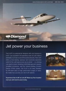 2009 Diamond D-Jet Aircraft ad 11/13/2022y - Picture 1 of 1