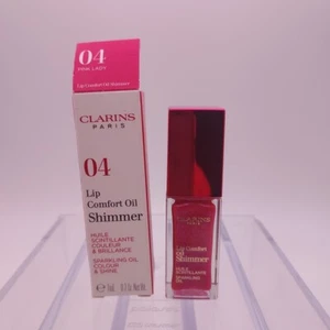 Clarins Lip Comfort Oil Shimmer 04 PINK LADY .2oz - Picture 1 of 7