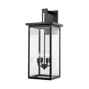 Millennium 2603-PBK Transitional Four Light Outdoor Wall Bracket Finish, Powd... - Picture 1 of 1