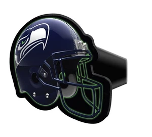 Seattle Seahawks Plastic Trailer Hitch Cover for 2" receiver insert - Picture 1 of 5