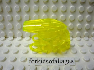 Lego Bionicle Head Connector Block 60901 - Trans Neon Green - AV Matoran - Picture 1 of 4
