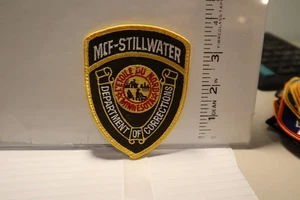 police patch  MCF STILLWATER DEPT OF CORRECTIONS MINNESOTA - Picture 1 of 1