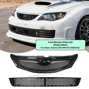 Front Bumper Grill Insect Proof Mesh For Subaru Impreza WRX STI 10th 08-11 2009 - Bild 1 von 16
