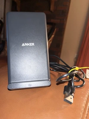 ANKER PowerWave Stand A2524 Wireless Phone Charger Stand Dock - TESTED Used Once - Image 1 of 4