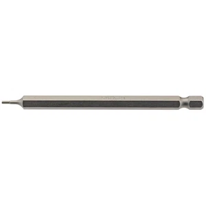 Draper Hexagonal Screwdriver Bit 1.5mm 1/4" Hex 100mm Long (Pack of 1) 64369 - Imagen 1 de 1