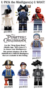 Genuine LEGO U PICK PIRATES OF THE CARIBBEAN Minifigures **NEW** - Picture 1 of 17