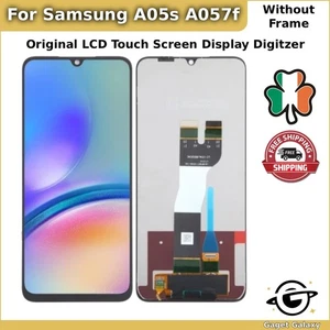 Genuine LCD For Samsung A05s A057F LCD Touch Screen Display Digitizer No Frame - Imagen 1 de 4