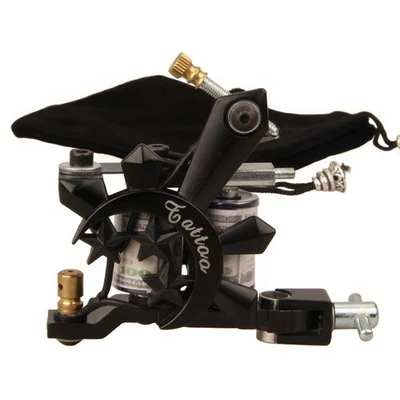 Alloy Frame Tattoo Machine 10 Wrap Copper Wire 1.25inch Coils For Liner Shader - Image 1 of 4