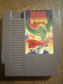 Dragon Warrior (Nintendo NES, 1989) Authentic Cartridge Only Tested & Works