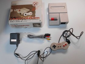 Nintendo New Famicom HVC-101 Console Box Controller AC Adapter AV Cable