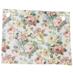 Cuscino fienile ceramica finta standard lino cotone 20"x 26" Rita floreale romantico - Foto 1 di 7