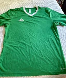 Jersey Kit Adidas AeroReady Green Short Sleeve Mens Large shirt - Picture 1 of 5