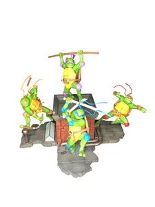 Sfc Teenage mutant ninja turtles "Super Figure Collection" SFC Full Set - Picture 1 of 13