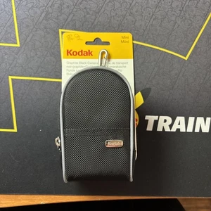 Brand New Kodak Mini Graphite Black Camera Bag with Strap (CAT 8515199) - Picture 1 of 2