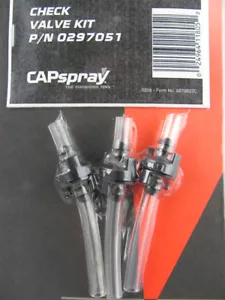 Titan CapSpray HVLP Check Valve Kit 3 Pack 0297051 Maxum II Gun Check Valves - Picture 1 of 1