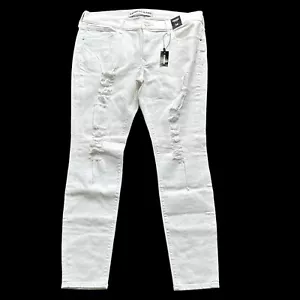 Leggings para mujer Express blancos de altura media talla 14 B21 - Imagen 1 de 8