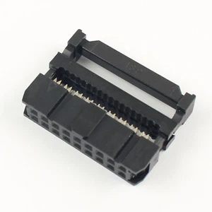 20 piezas negro 2,54 mm paso 2x9 pines 18 pines IDC hembra conector de cable de cabecera FC-18 - Imagen 1 de 4