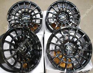 18" Black Sport Alloy Wheels Commercially Load Rated Fits Ford Transit Van - Picture 1 of 3