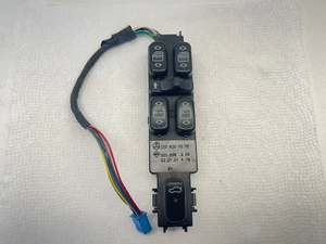 OEM MASTER WINDOW SWITCH 2000 2001 2002 Mercedes Benz S CLASS 2208201010 - Picture 1 of 9