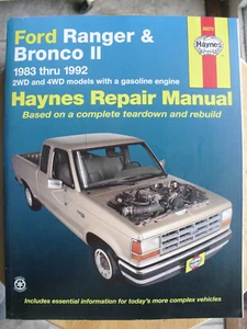 Haynes 36070 repair manual for Ford Ranger & Bronco II 1983 thru 1992 - Bild 1 von 1
