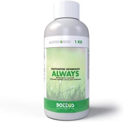 Bottos-ALWAYS-Concime Fertilizzante organico x Prato, Biostimolante Naturale-1kg
