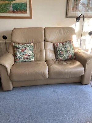 Ekornes Stressless 2 Seater Reclining Sofa  Leather 1411222 - Image 1 of 3