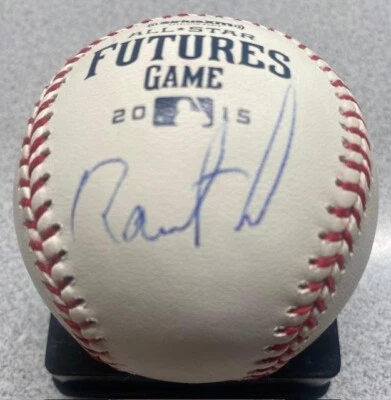 RAIMEL TAPIA SIGNED AUTO ROML FUTURES GAME BASEBALL PSA AJ62543 COLORADO ROCKIES - Image 1 of 4