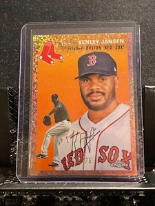 Kenley Jansen  2023 Topps Chrome Platinum  Rose Gold Mini-Diamond #44/75 - Picture 1 of 2