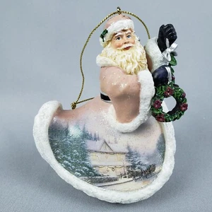 Thomas Kinkade Old World Santa "Celebrations of Joy" Ornament Sammlerstück 2004 - Bild 1 von 4