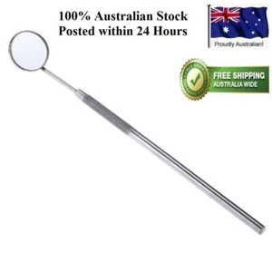 Dental Mirror Teeth Examination Mouth Hygiene Stainless Steel Dentist Mirror - Picture 1 of 3
