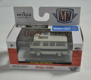 M2 MACHINES PREMIUM EDITION DODGE A-100 - 1964 DODGE A100 VISION VAN POLICE - Picture 1 of 3