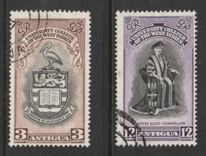 ANTIGUA KGVI 1951 SET OF 2 SG118/119 NICE/FINE USED - Picture 1 of 2