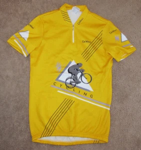 Vintage DaVinci Cycling Bicycle Bike Jersey-Sz M - Picture 1 of 3