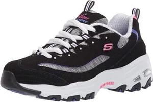 Skechers D'Lites funkelnde Regen-Damen-Turnschuhe - Bild 1 von 2
