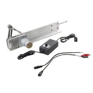 Actuador lineal recíproco de ciclo de 6 pulgadas Motor de CC 24V carrera ajustable 150 mm - Imagen 1 de 12