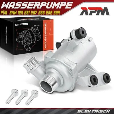 Pompe Refroidissement Moteur Électrique pour BMW 1er E81 E87 E88 E82 3er E90 5er - Photo 1/4