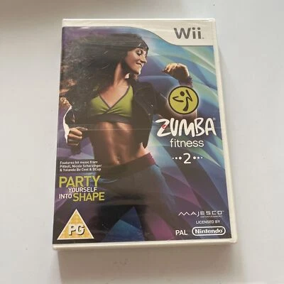 *New Sealed* Zumba Fitness 2 Nintendo Wii Game PAL - Image 1 of 2