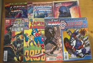 LOT 7 comics CAPTAIN AMERICA guardian of freedom, bucky etc MARVEL English USA - Imagen 1 de 1