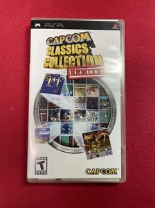 Capcom Classics Collection Remixed - PlayStation Portable (Psp) CIB See Photos - Picture 1 of 4