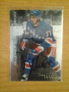 1999 BAP Millennium Signature Series Jan Hlavac New York Rangers autograph card - Picture 1 of 1