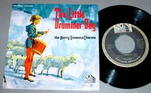 HARRY SIMEONE CHORALE 45 RPM & PS - Little Drummer Boy - Imagen 1 de 1