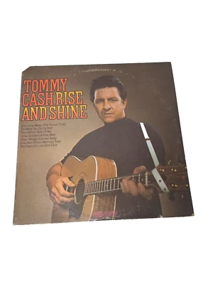 Tommy Cash Rise And Shine Record Vinyl LP Vinyl Country Guitar Music - Image 1 of 4